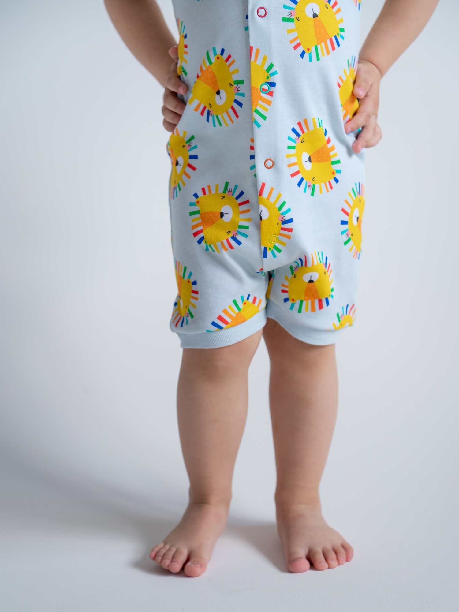 Песочник из хлопкового трикотажа (80/24, Голубой)