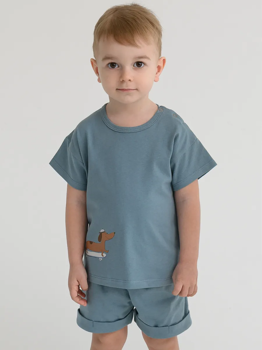 Костюм для мальчика (80/24, синий)