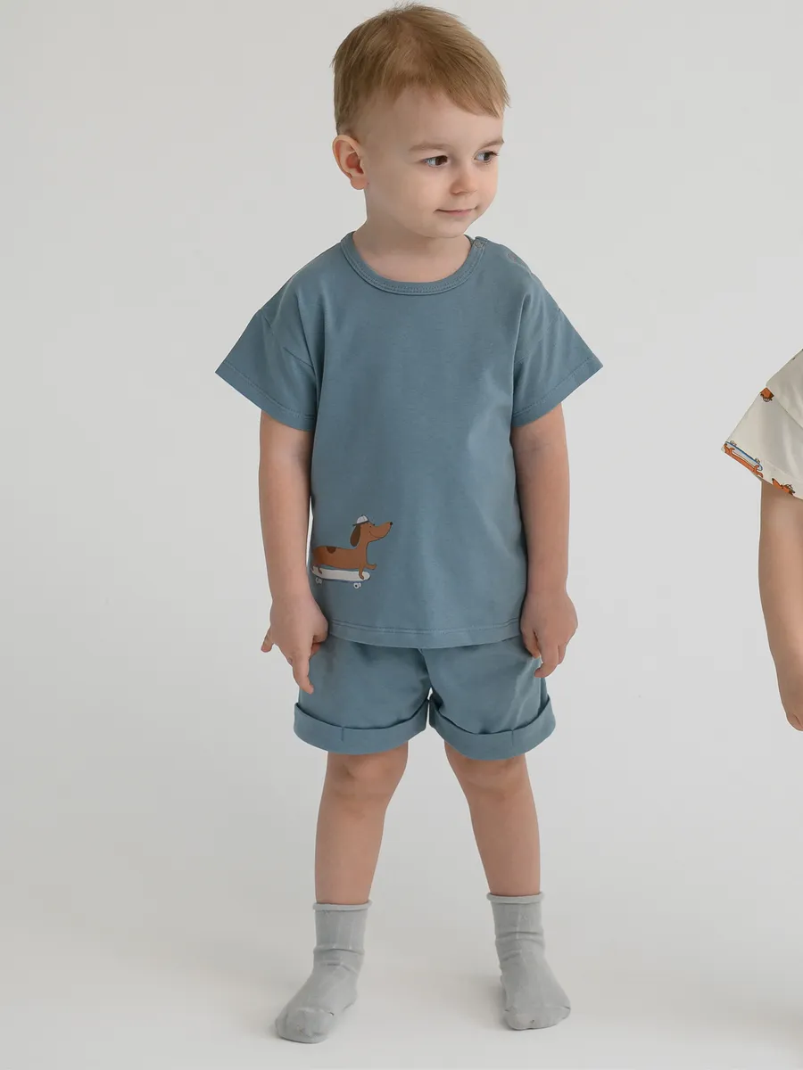 Костюм для мальчика (80/24, синий)