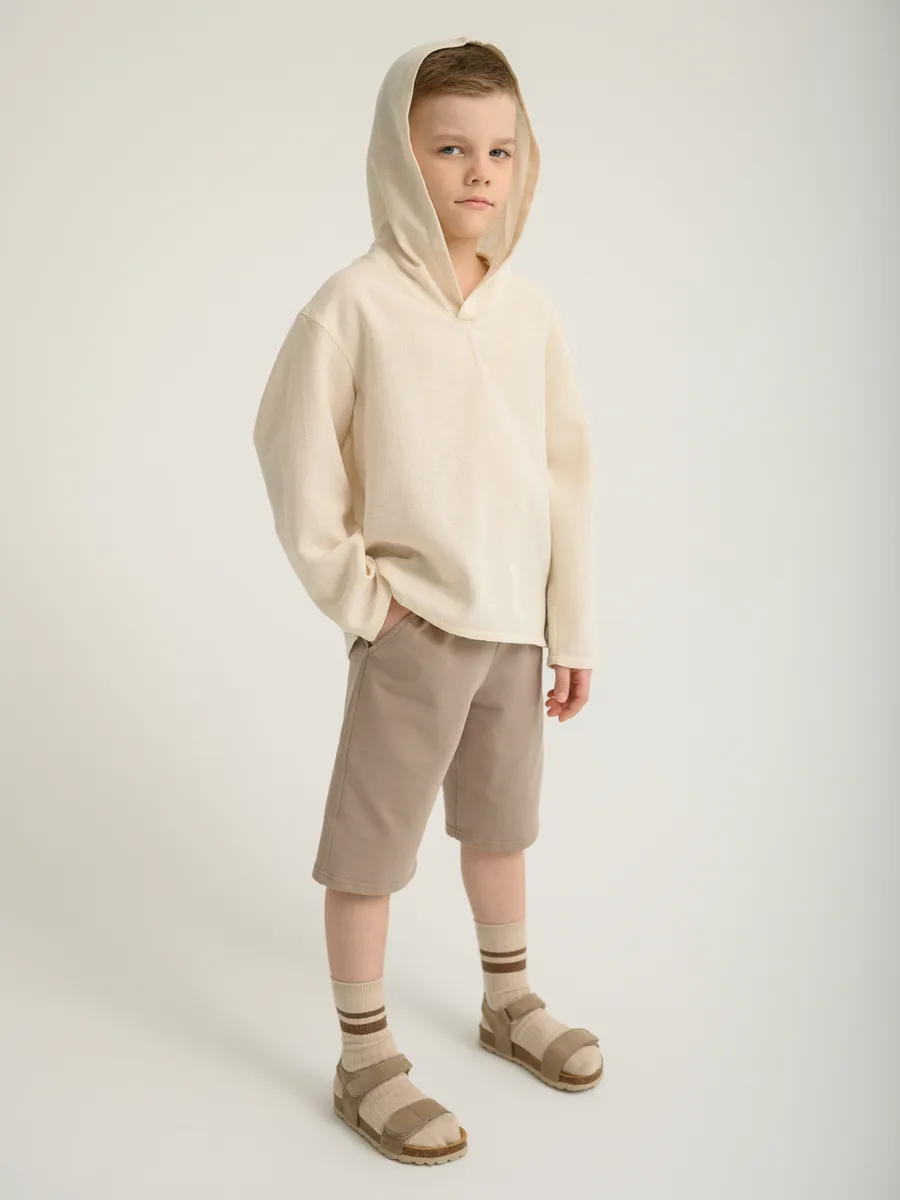 Шорты для мальчика (104/30, бежевый)