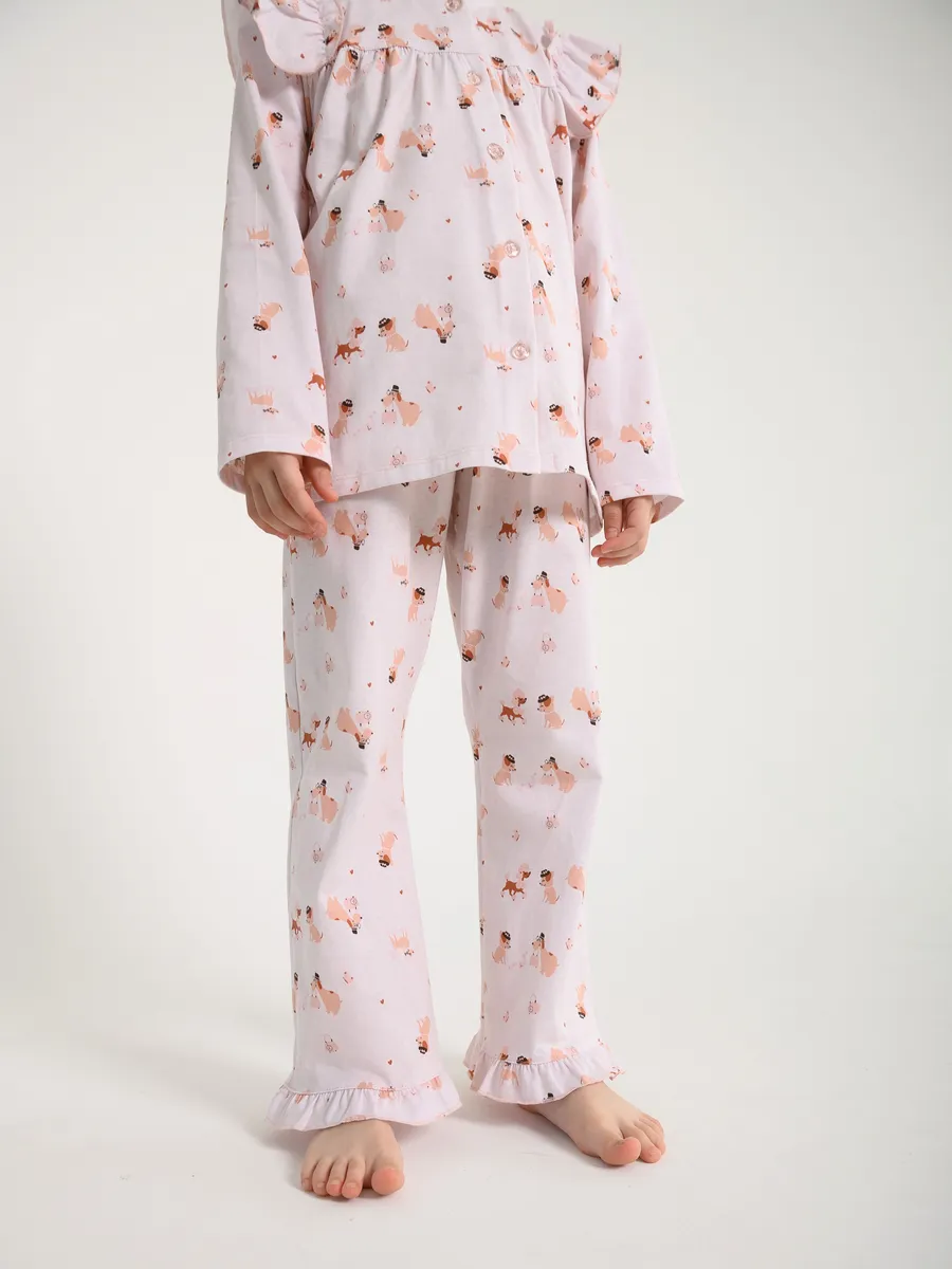 Пижама для девочки (104/30, св.розовый)