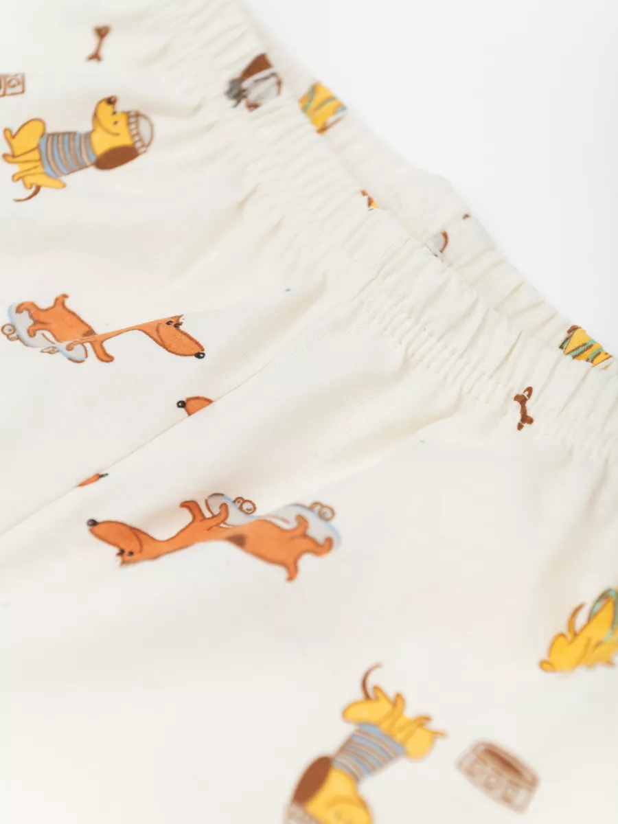 Пижама для мальчика  (128/34, бежевый)