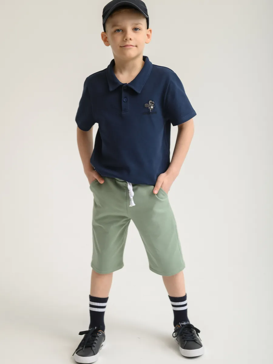 Шорты для мальчика (104/30, Зелёный)