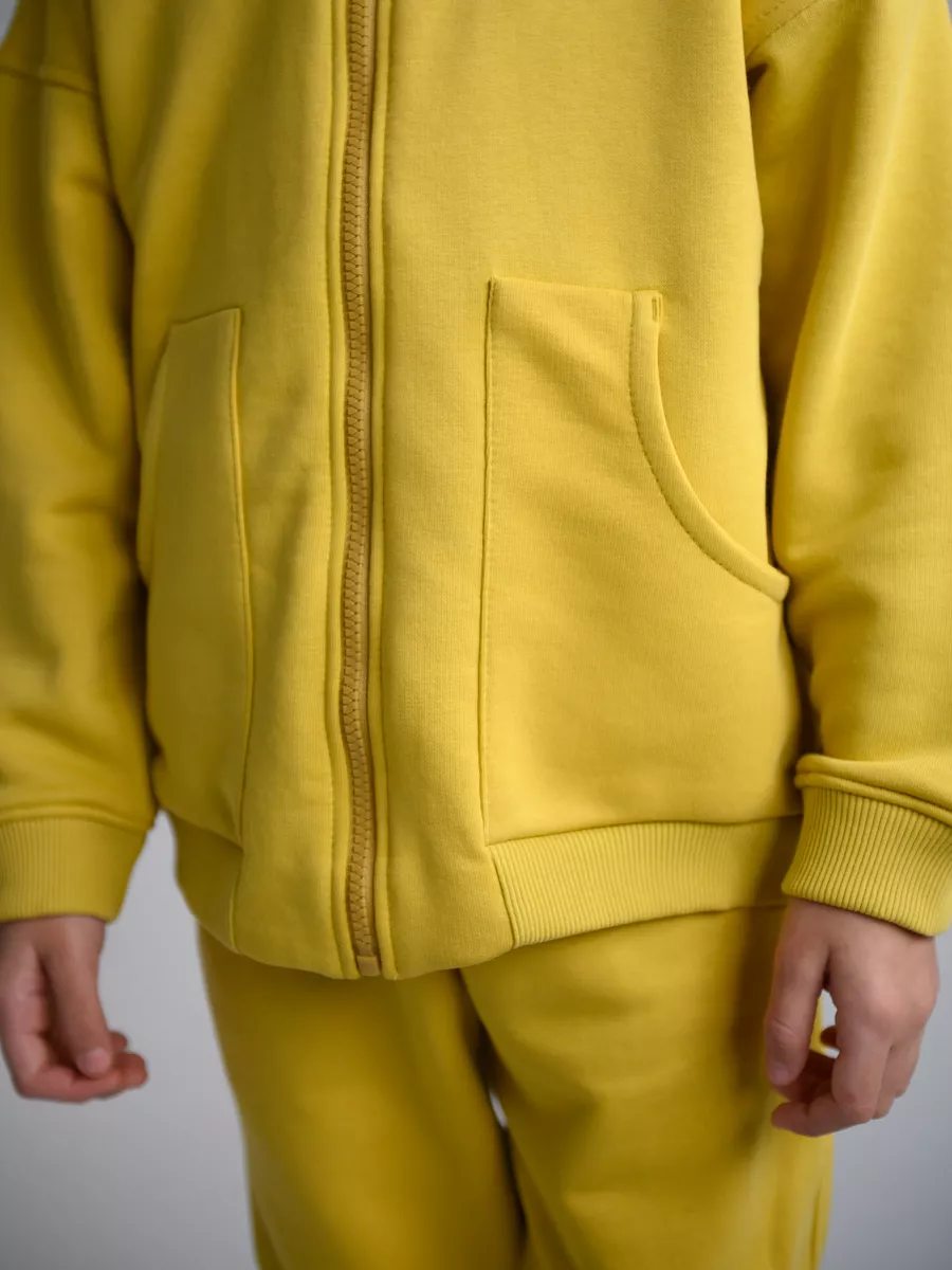 Костюм детский трикотажный (122/32, Желтый)