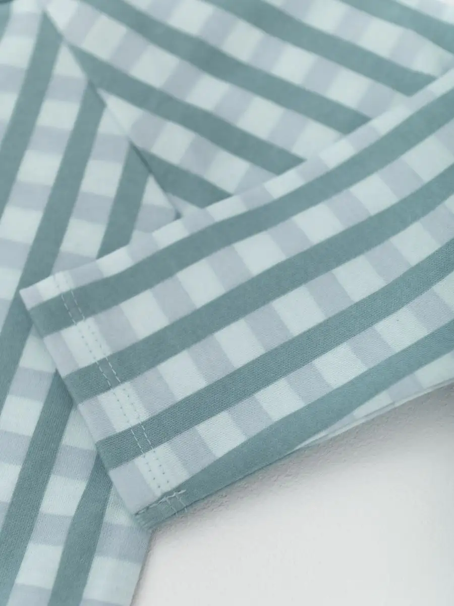 Комплект 2 предмета (86/26, Бирюз/Клетка)