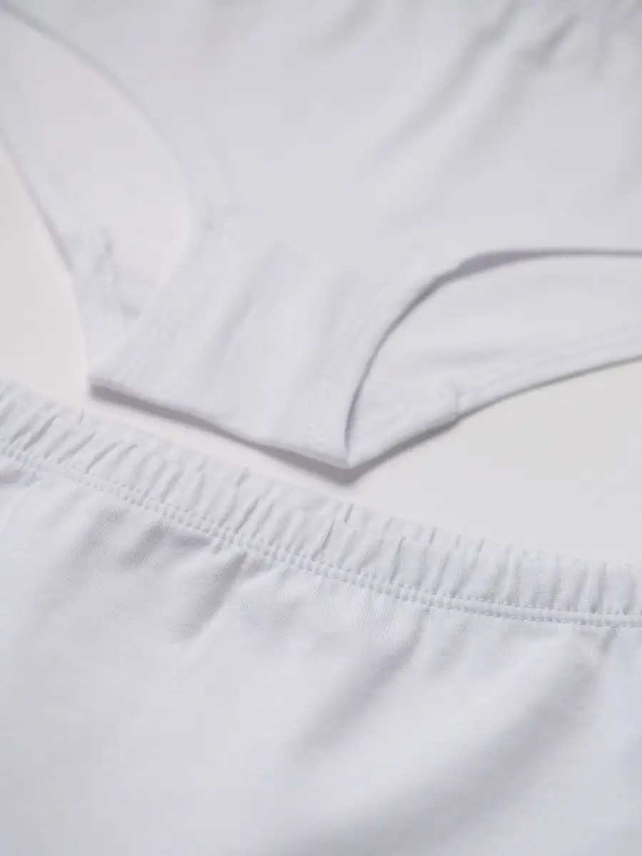 Трусы слипы для девочки (128-134/34, Белый)