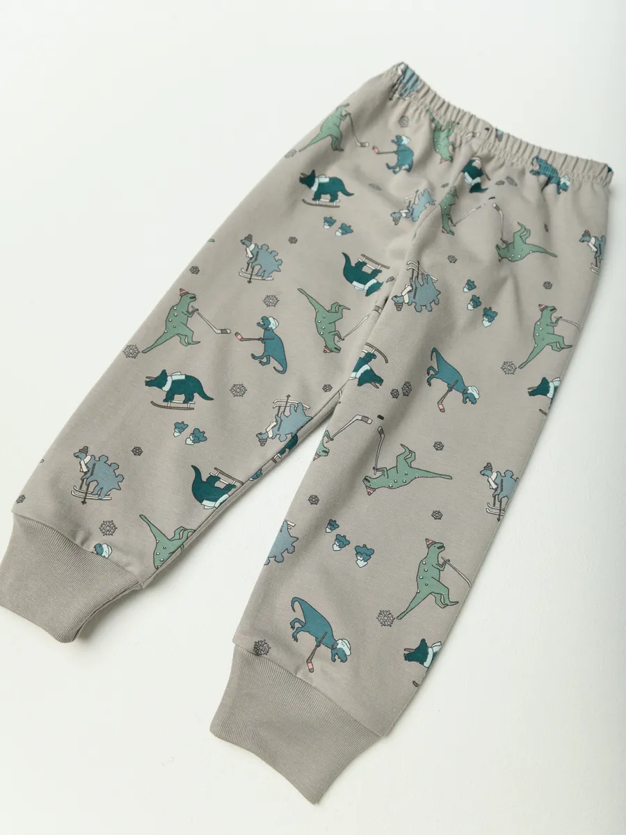 Пижама для мальчика (116/32, серый)