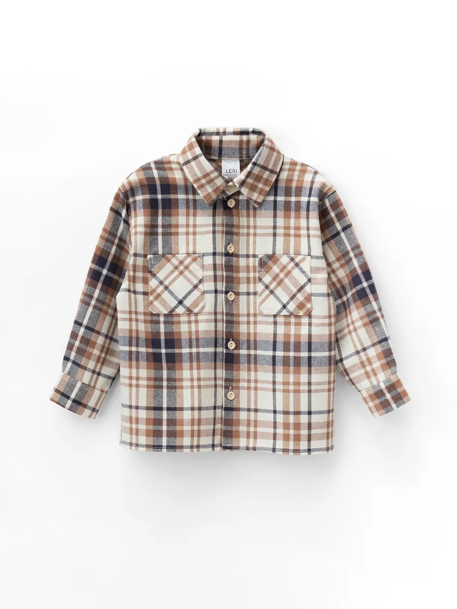 Рубашка для мальчика оверсайз