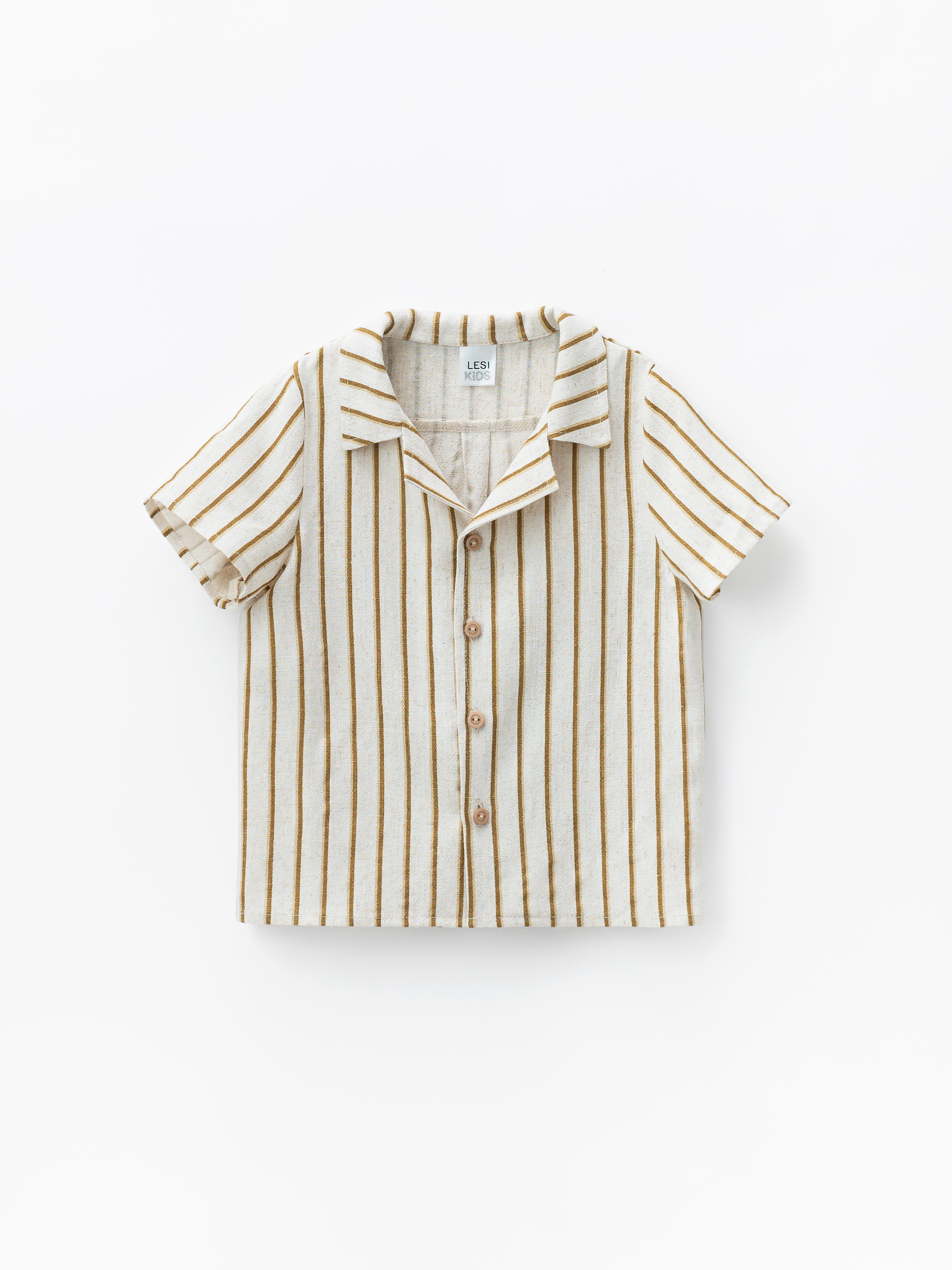 Рубашка для мальчика с коротким рукавом