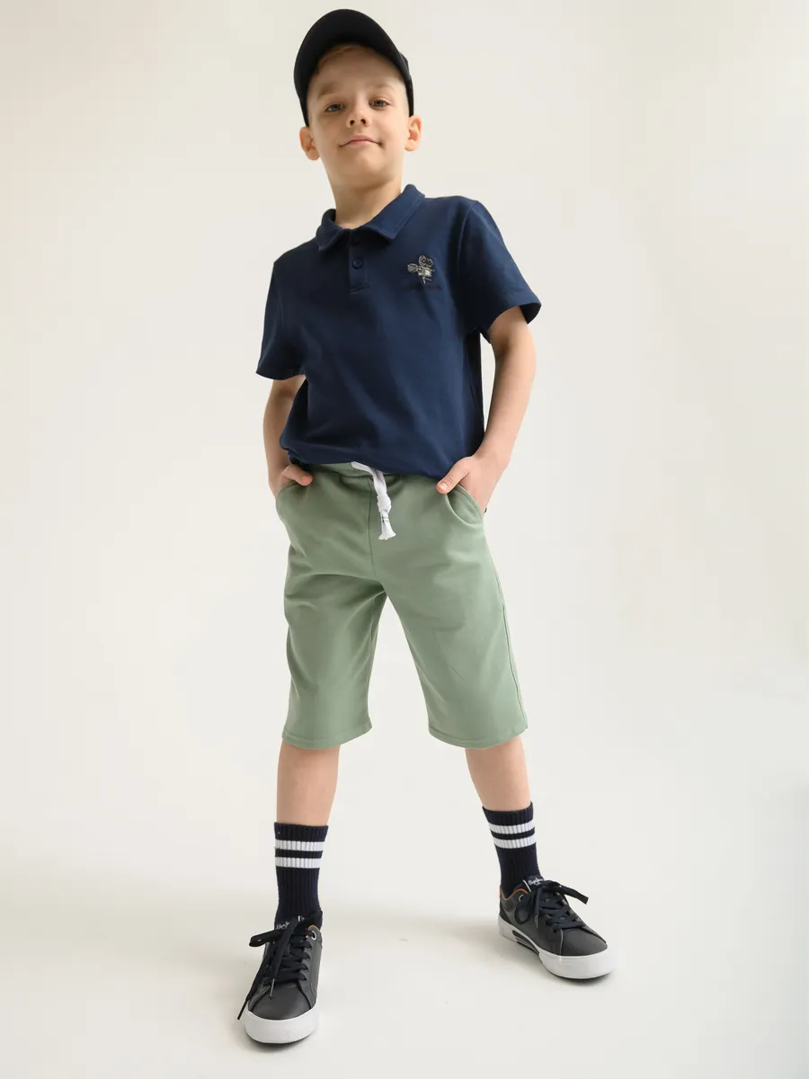 Шорты для мальчика (104/30, Зелёный)