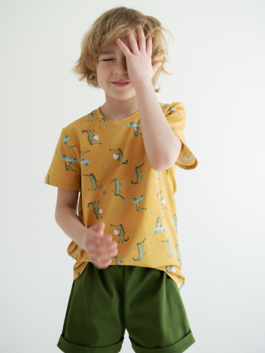 Футболка для мальчика Крокодил