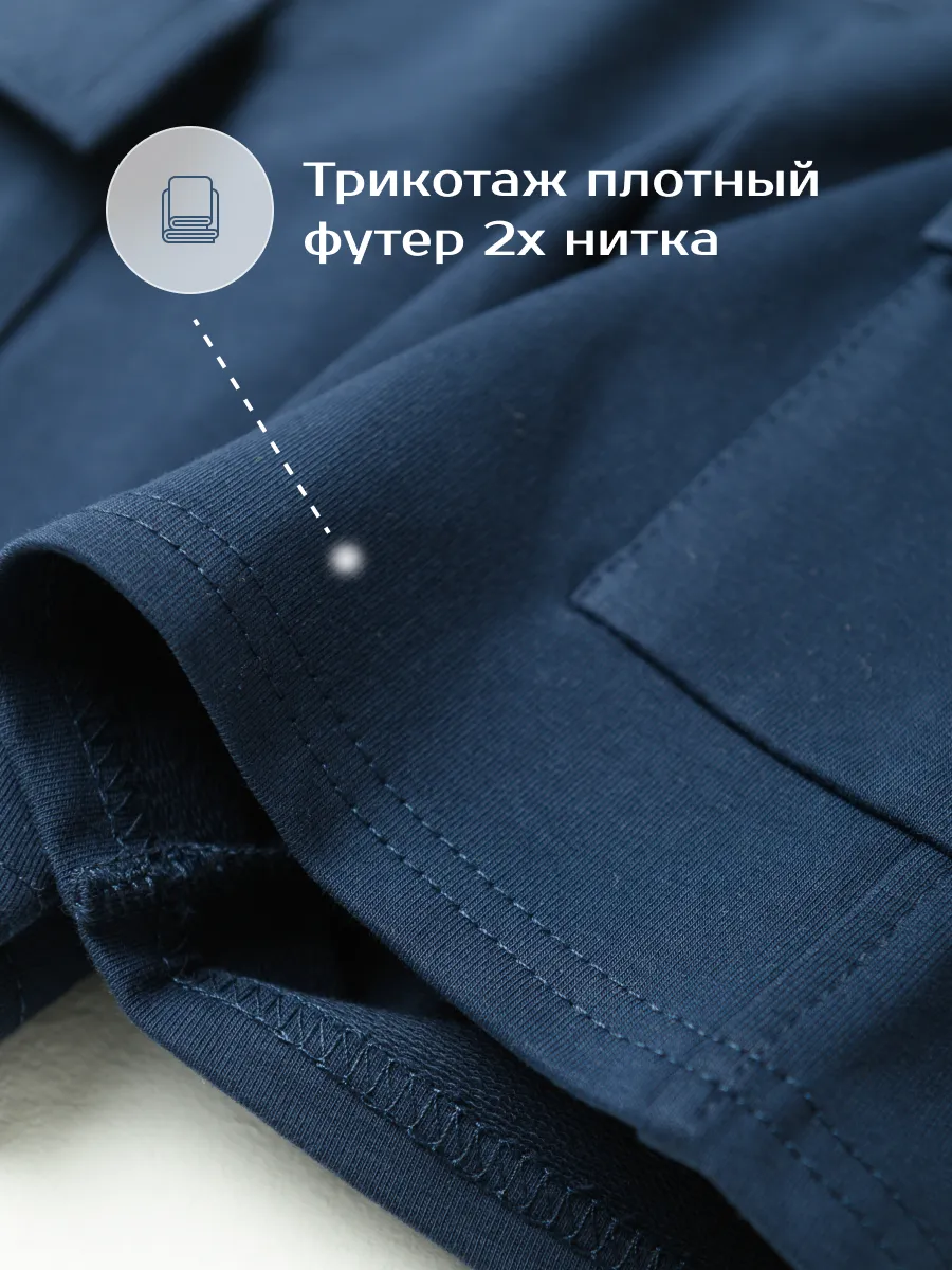 Шорты для мальчика  (104/30, тём.синий)