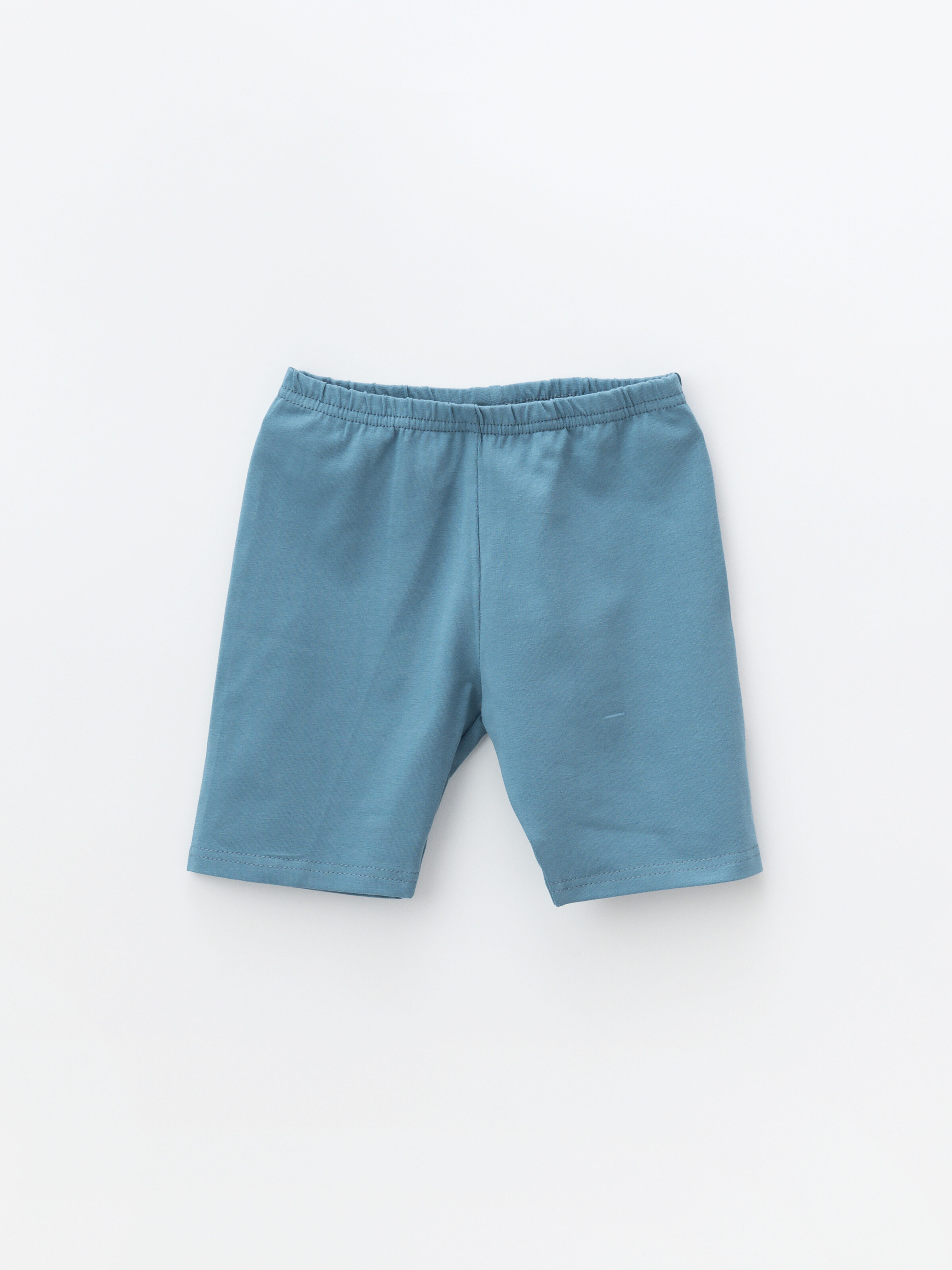 Бриджи-Велосипедки для девочки голубой