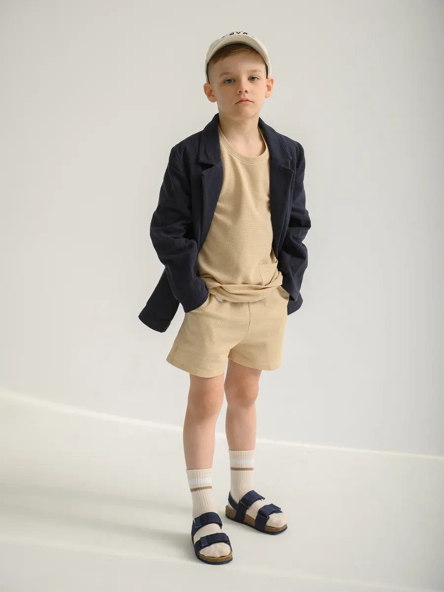 Жакет для мальчика (116/32, тем.синий)