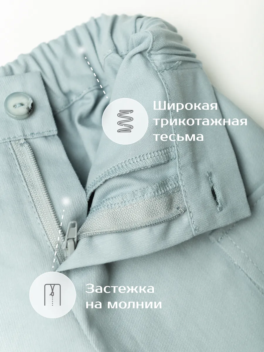 Шорты для мальчика  (104/30, голубой)