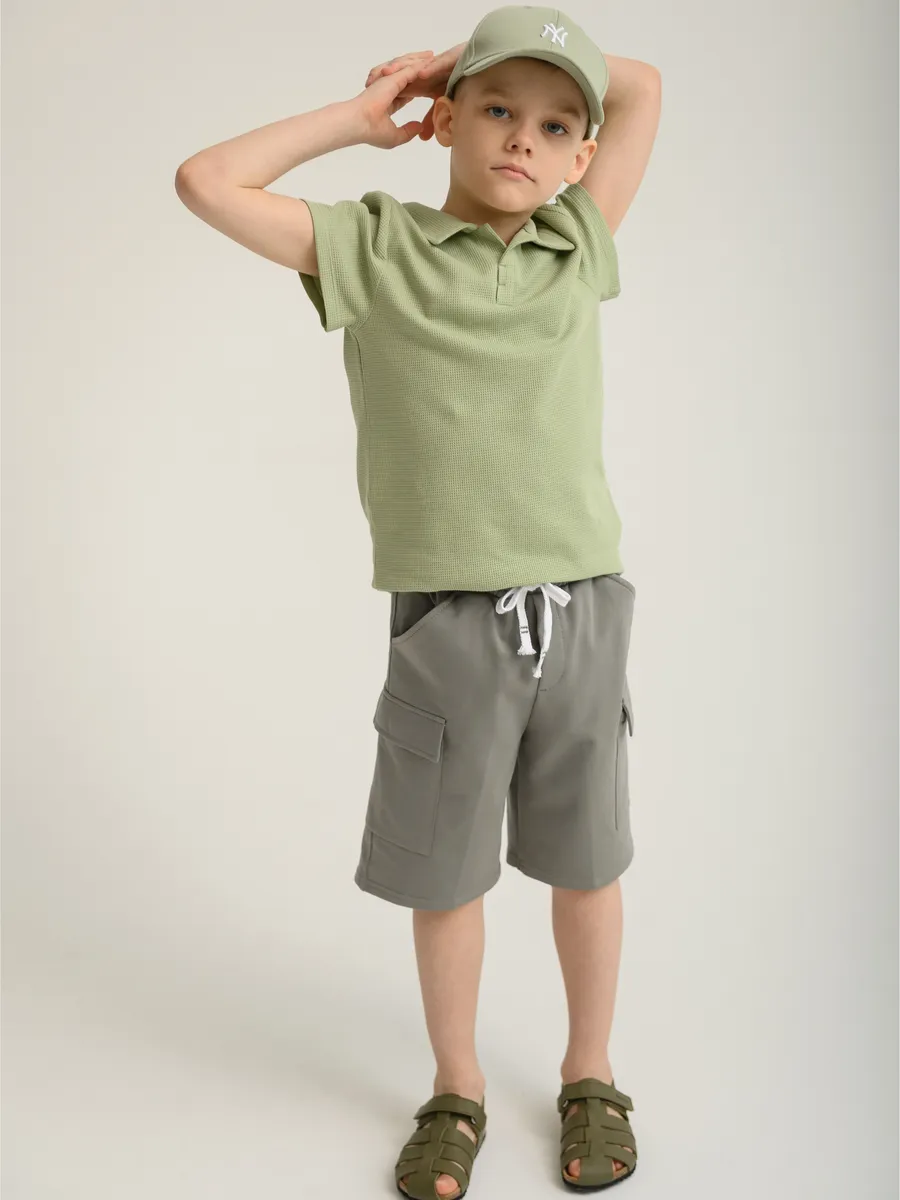 Шорты для мальчика  (98/28, серый)