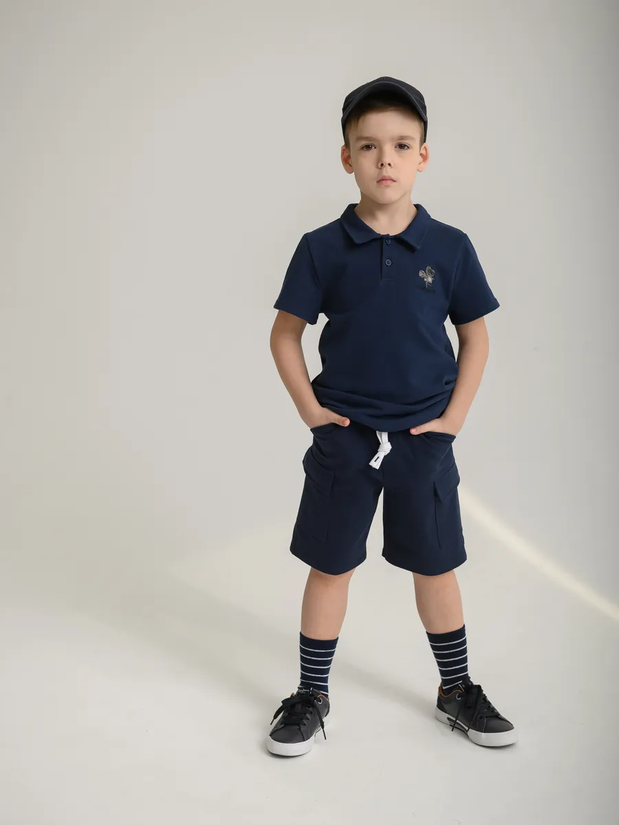 Шорты для мальчика  (104/30, тём.синий)