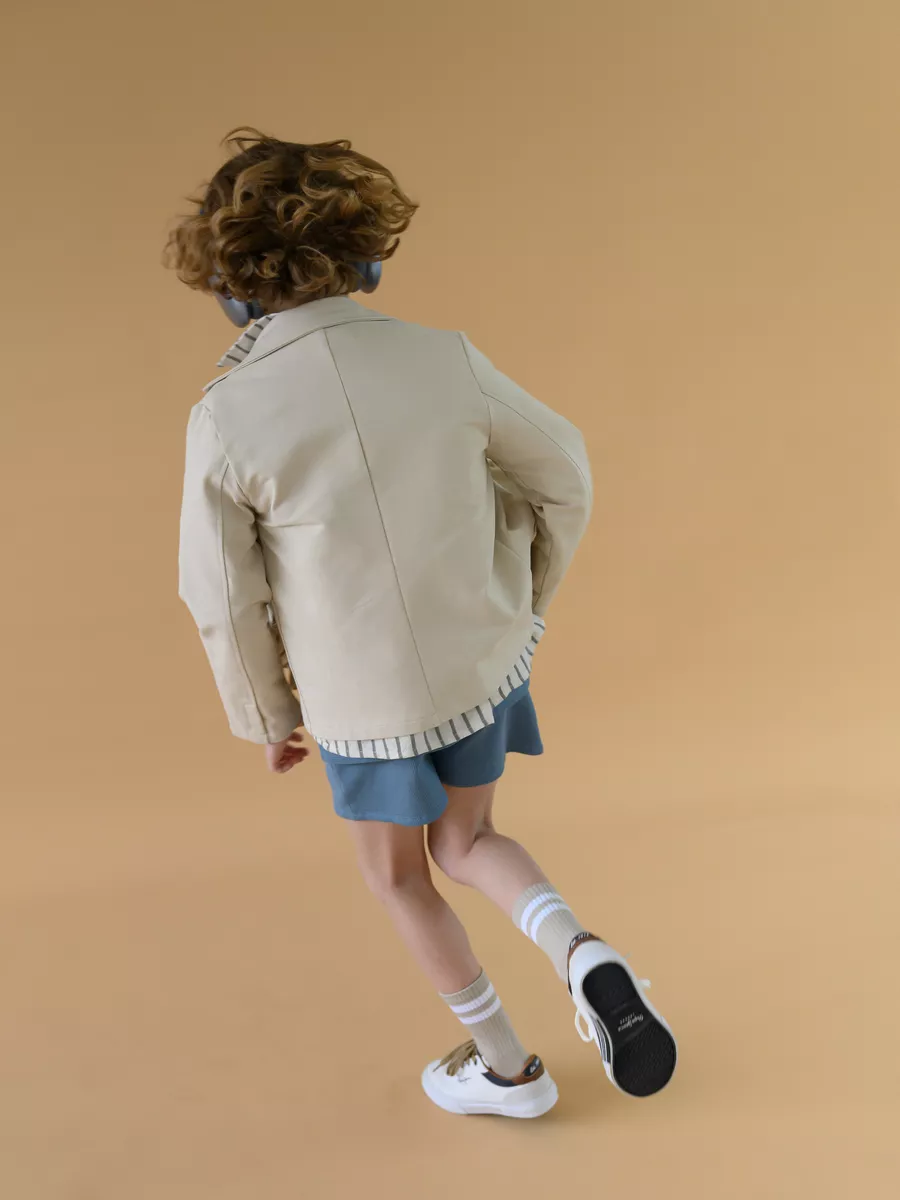 Жакет для мальчика (116/32, льняной)