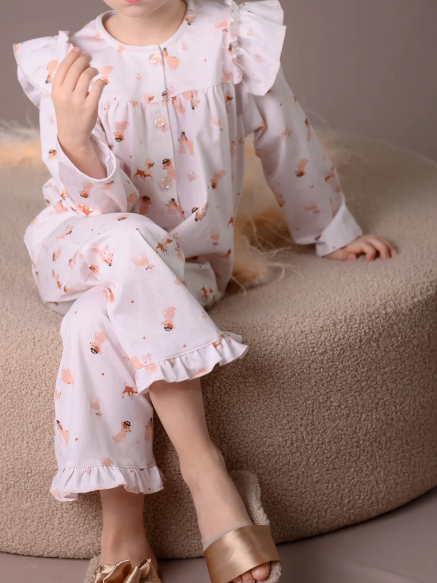 Пижама для девочки (104/30, св.розовый)