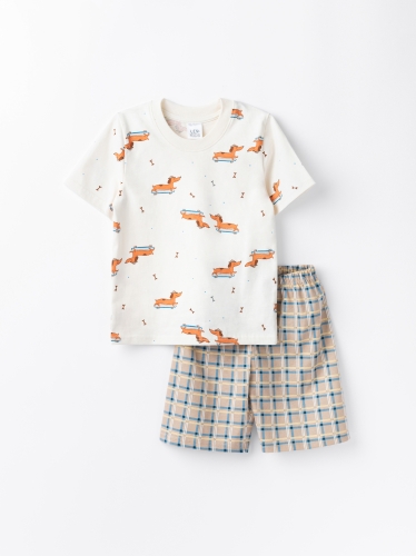 Пижама для мальчика с шортами