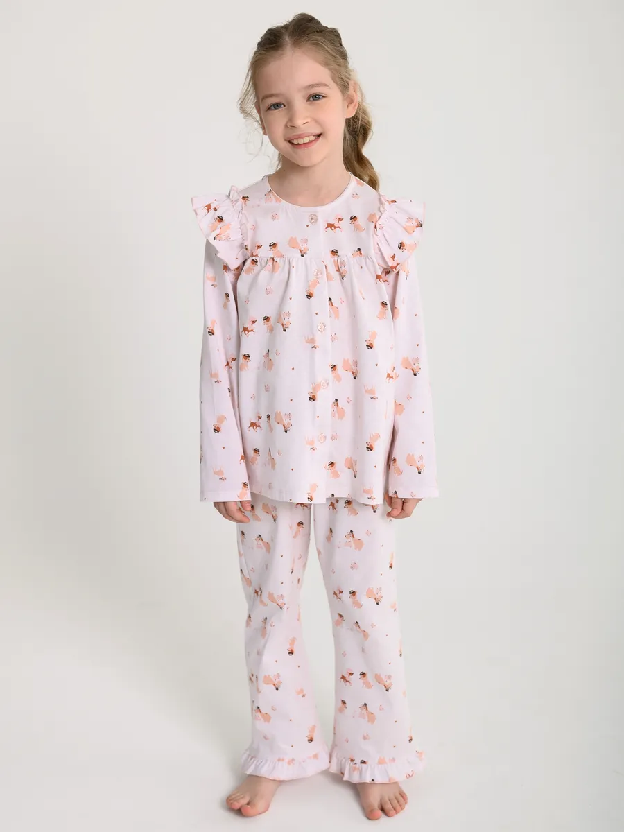 Пижама для девочки (104/30, св.розовый)