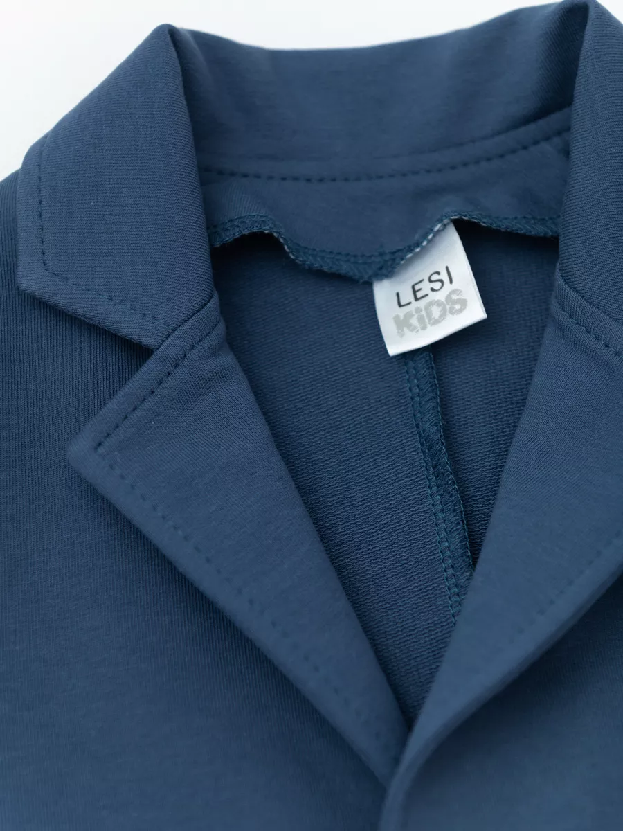 Жакет для мальчика (110/30, синий)