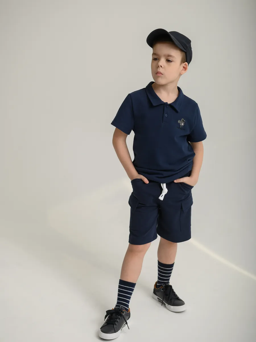 Шорты для мальчика  (104/30, тём.синий)