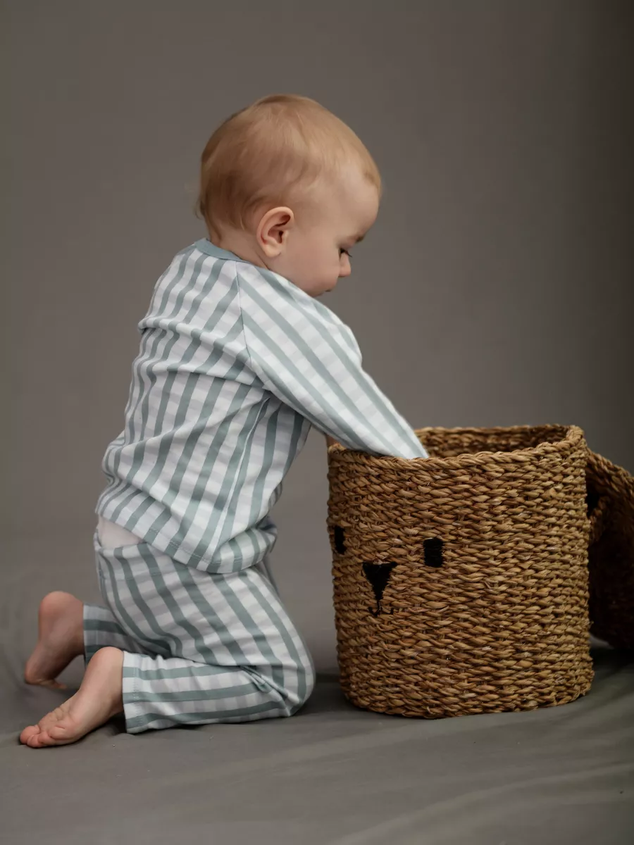 Комплект 2 предмета (86/26, Бирюз/Клетка)