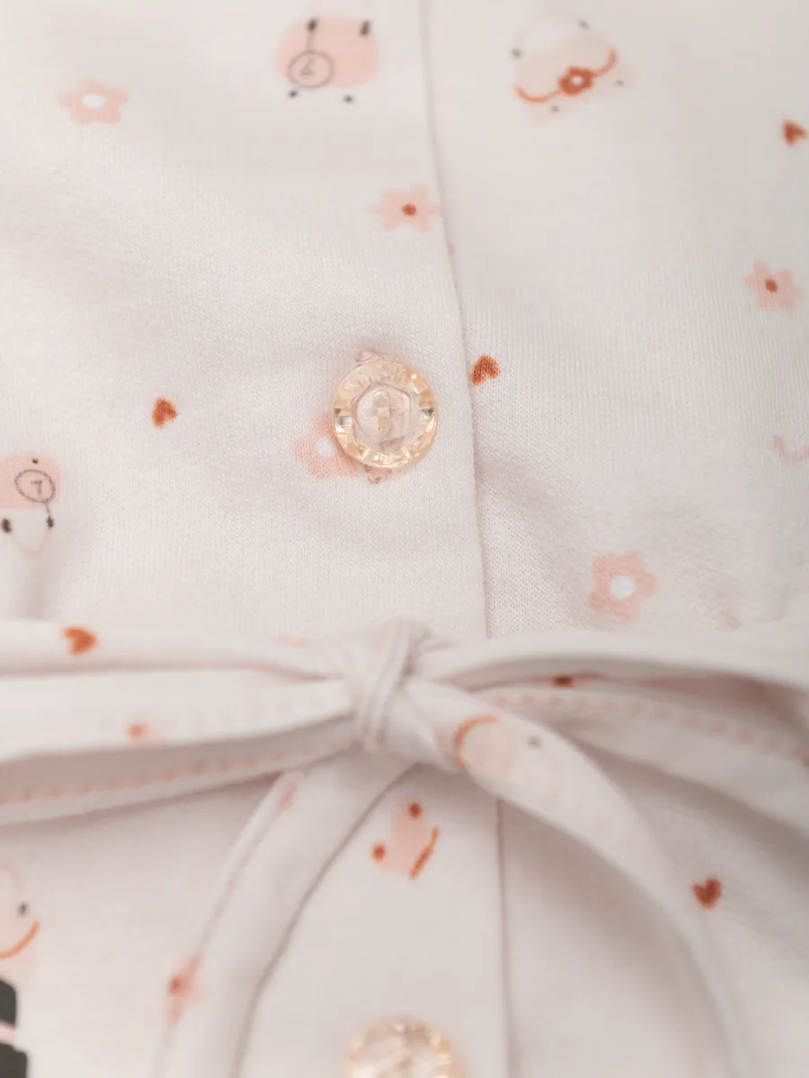 Пижама для девочки утепленная (98/28, Св.розовый)