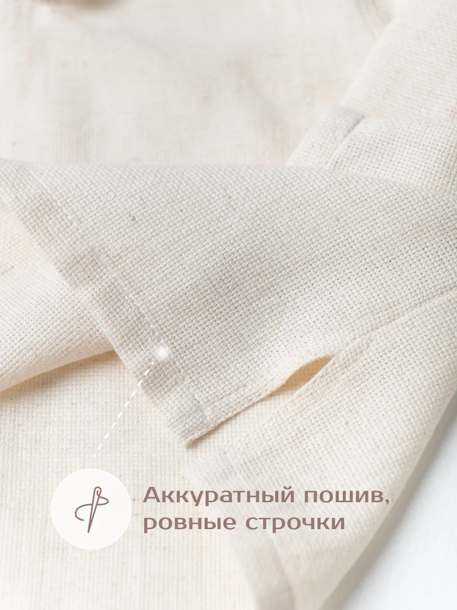 Туника с капюшоном  (104/30, экрю)