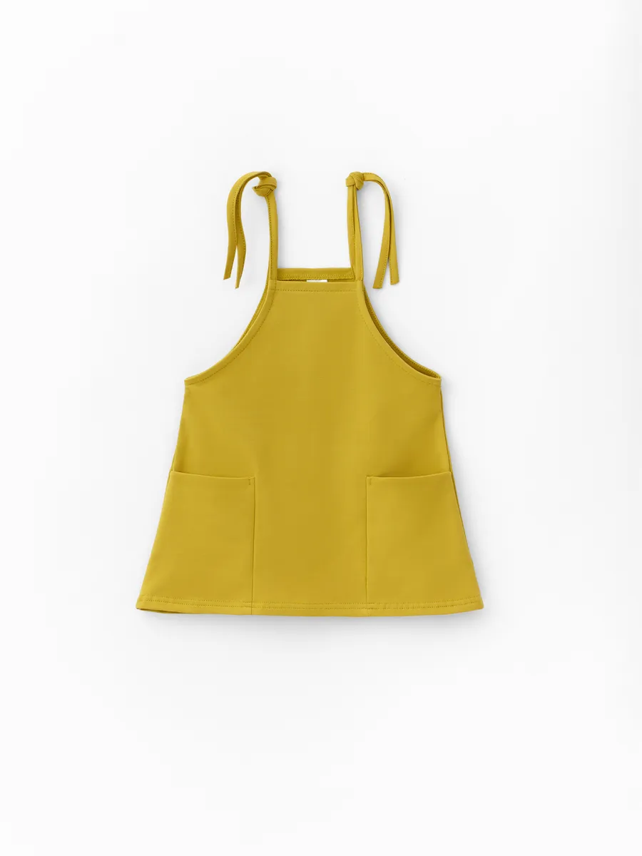 Сарафан для девочки желтый (116/32, Желтый)