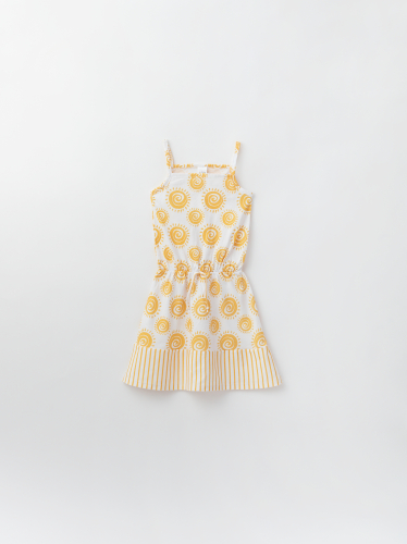 Платье для девочки на бретелях