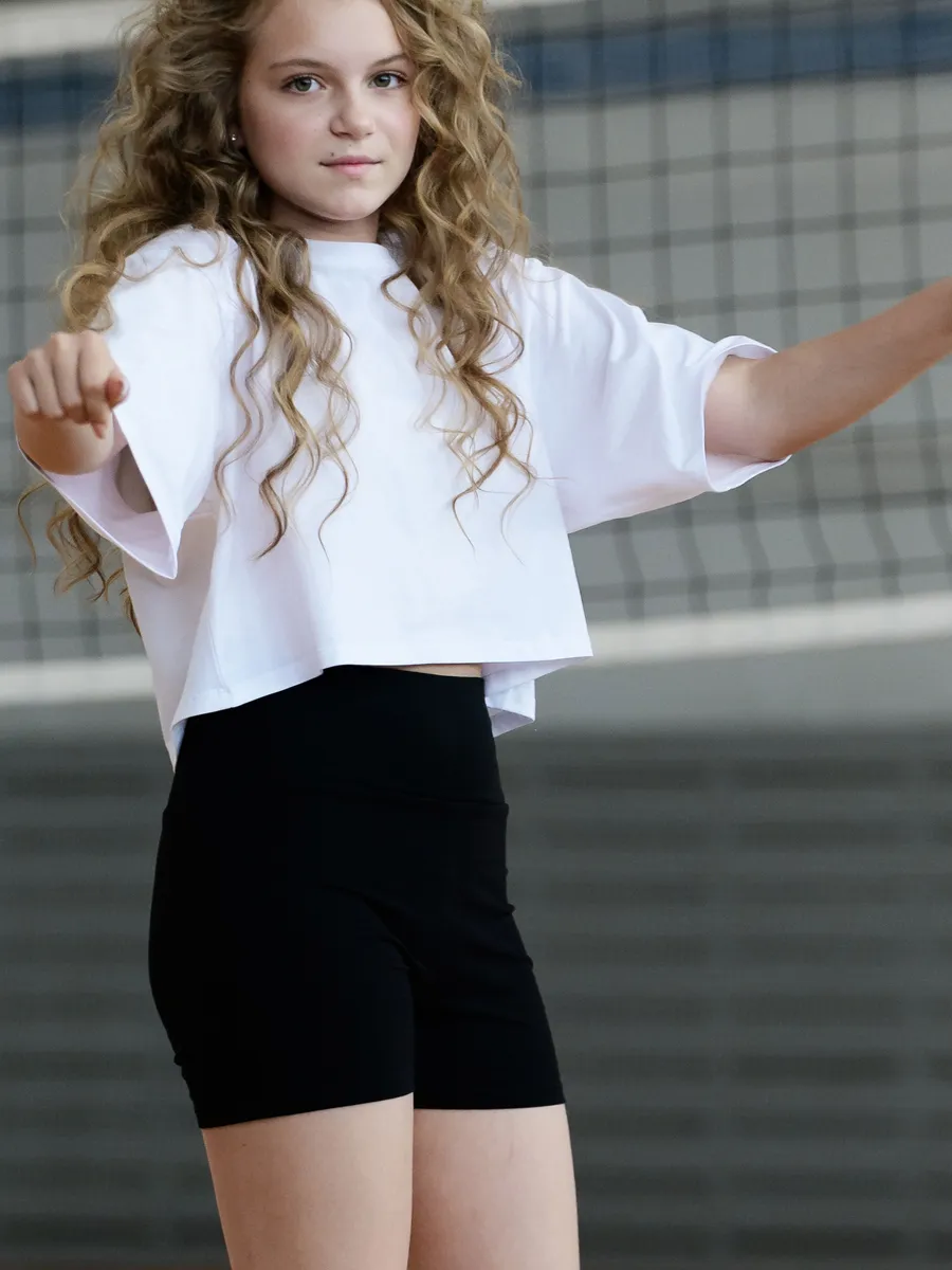 Велосипедки короткие (134/34, черный)