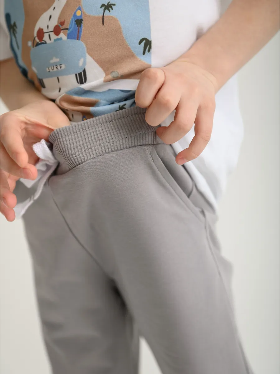 Шорты для мальчика  (122/32, Серый)