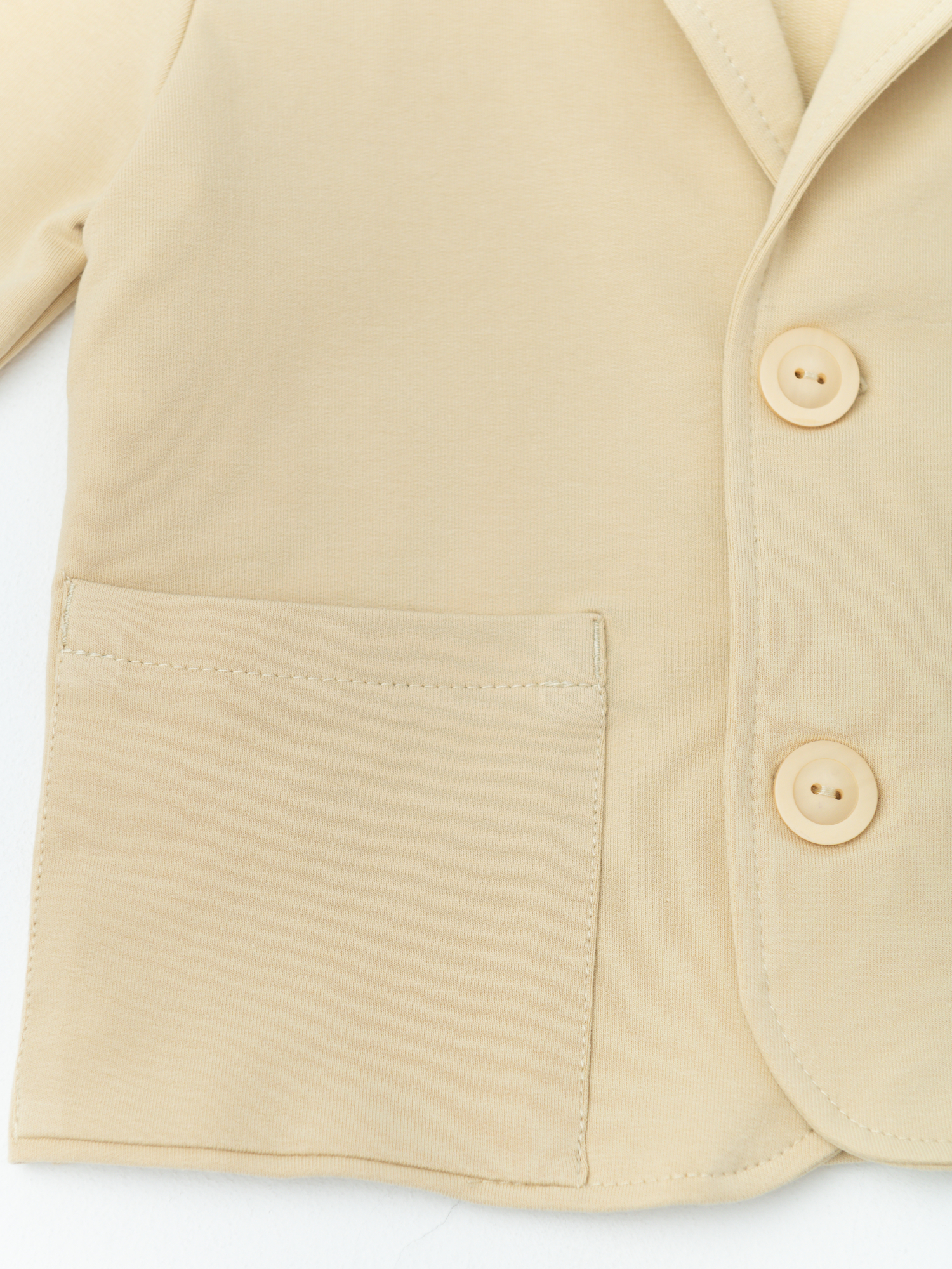 Жакет для мальчика (104/30, бежевый)