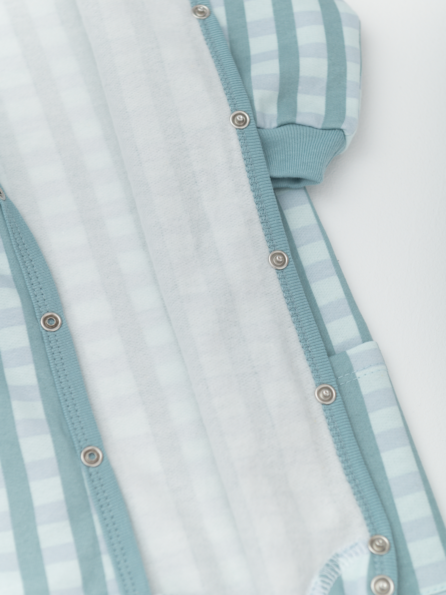 Комбинезон набор 2шт утеплённый (74/22, бирюза/мокко)