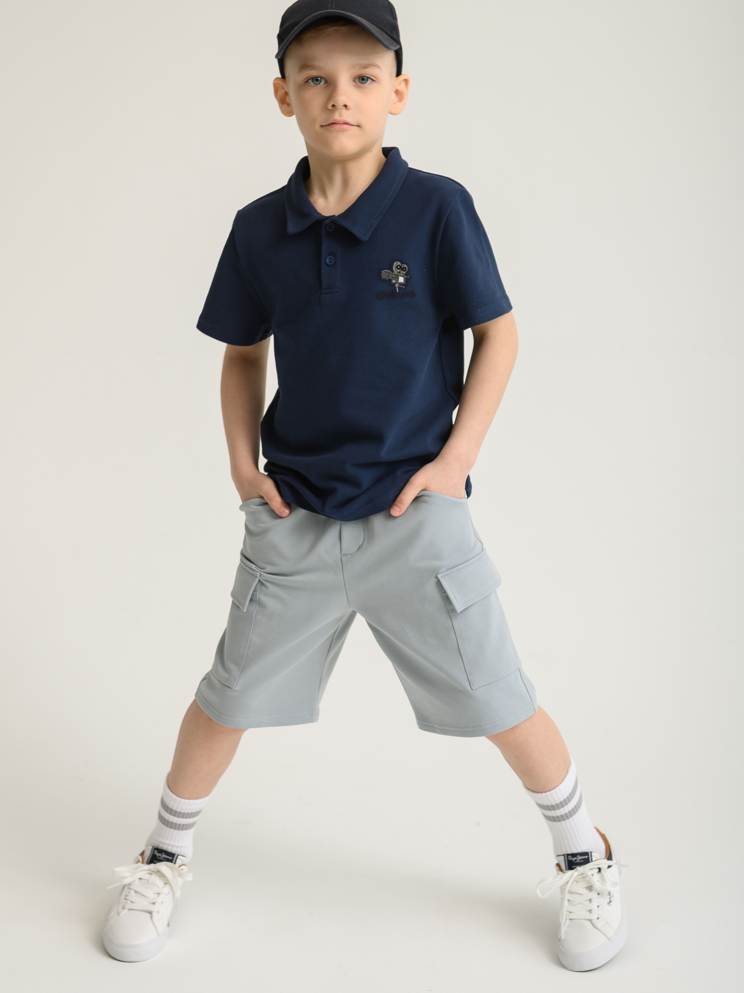 Шорты для мальчика  (104/30, голубой)