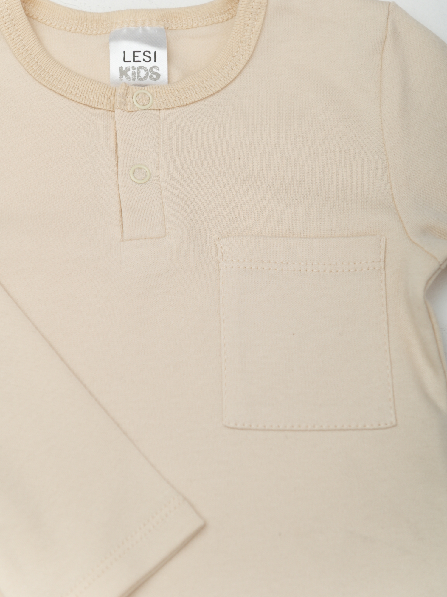 Комплект 2 предмета боди (86/26, беж/клетка)