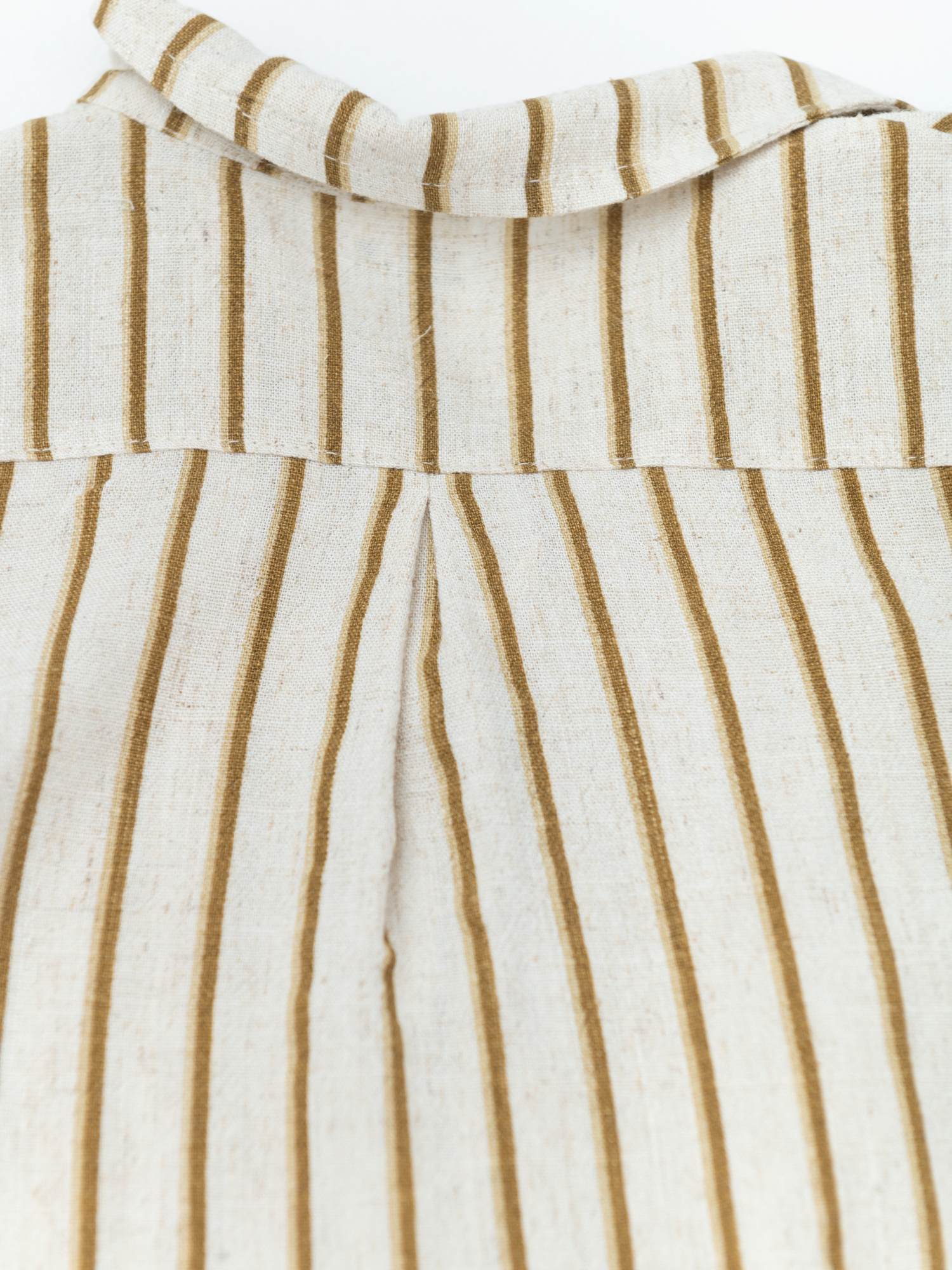 Рубашка для мальчика с коротким рукавом (104/30, корич/беж)