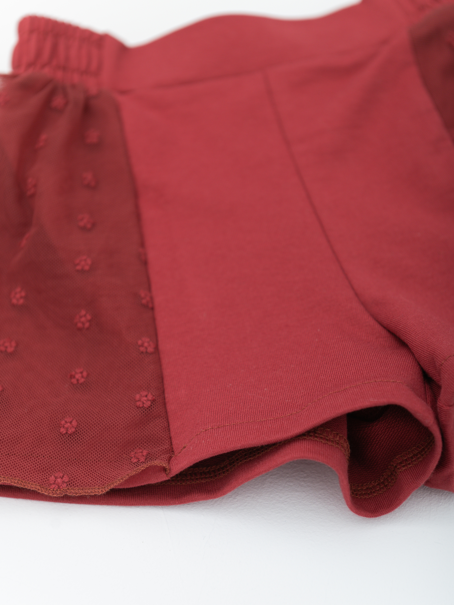 Шорты для девочки (бордо, 98/28)