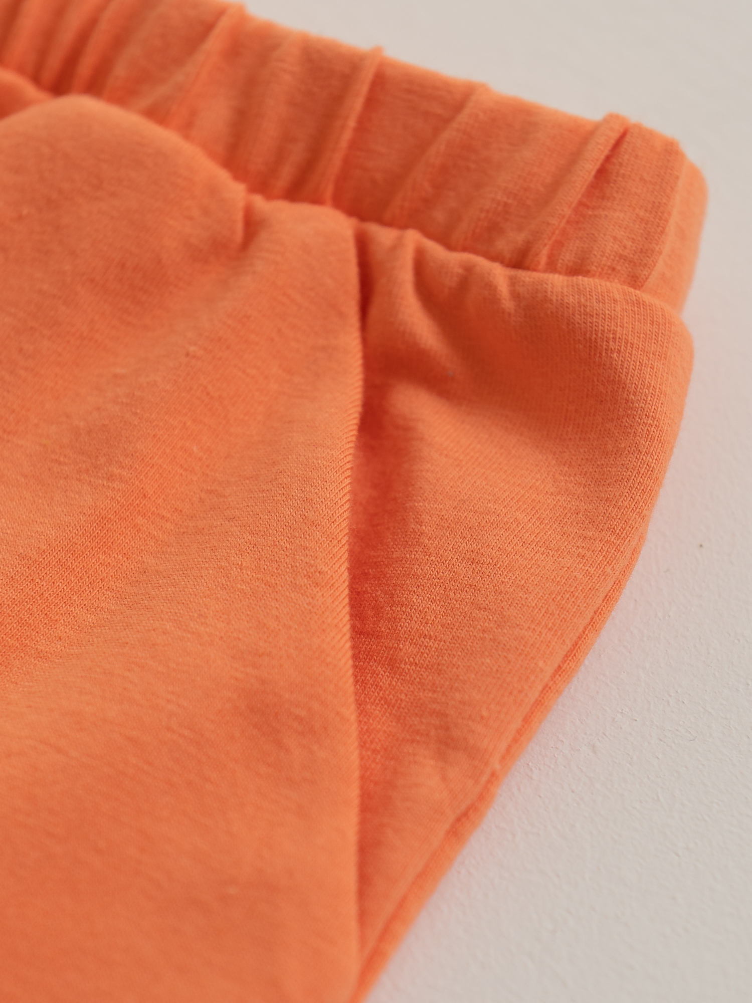 Шорты для девочки короткие (104/30, оранжевый)