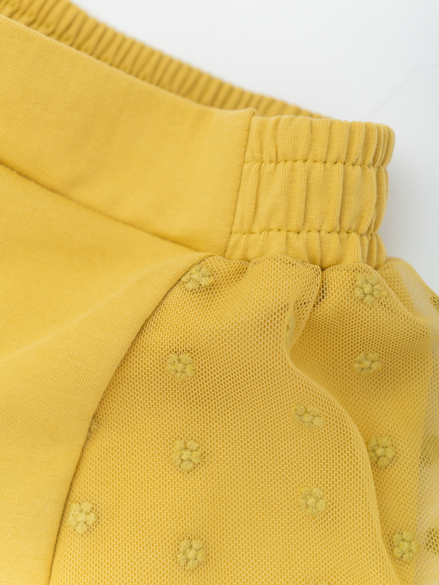 Шорты для девочки (желтый, 110/30)