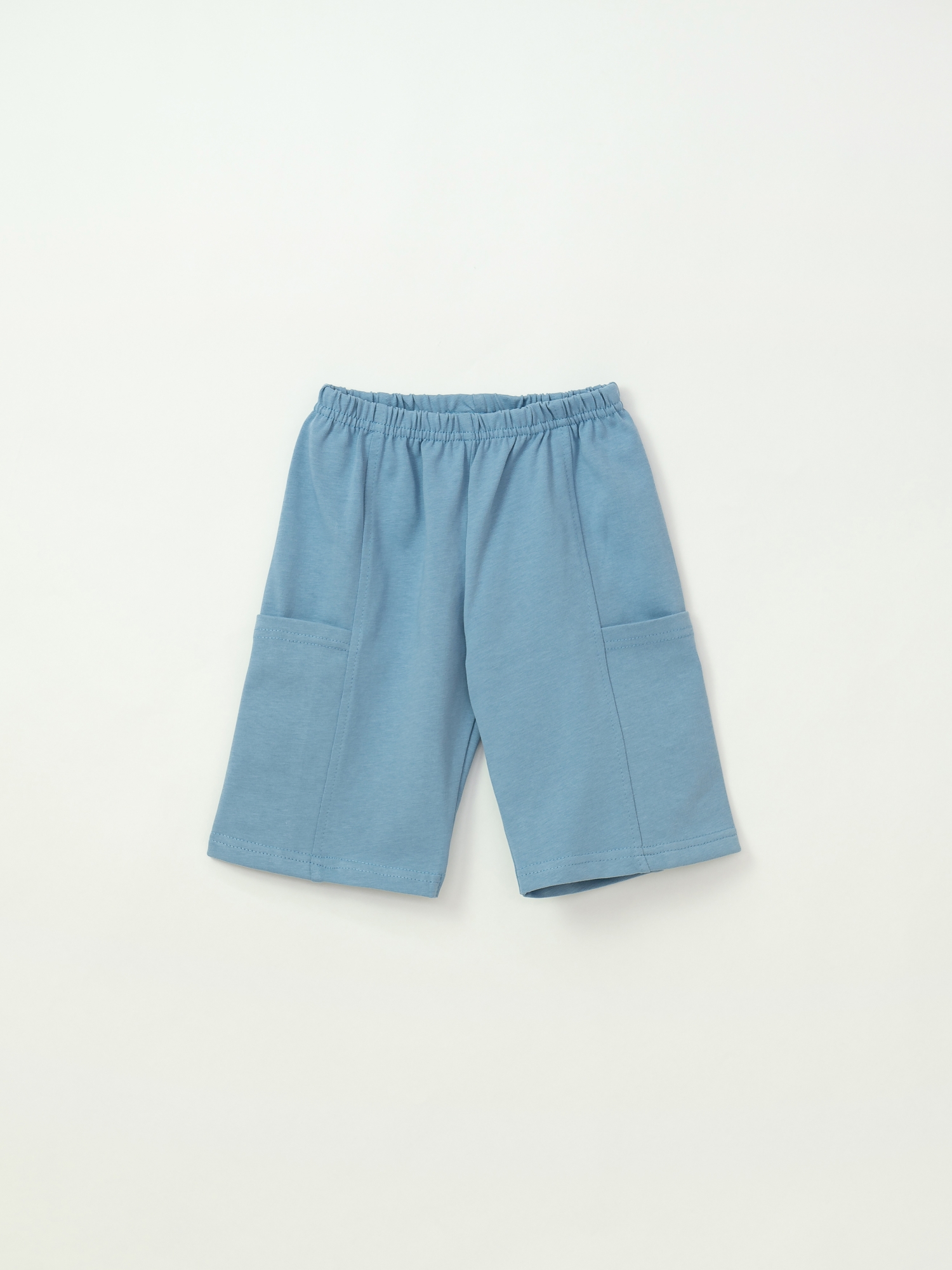 Шорты из тонкого хлопка (104/30, Голубой)