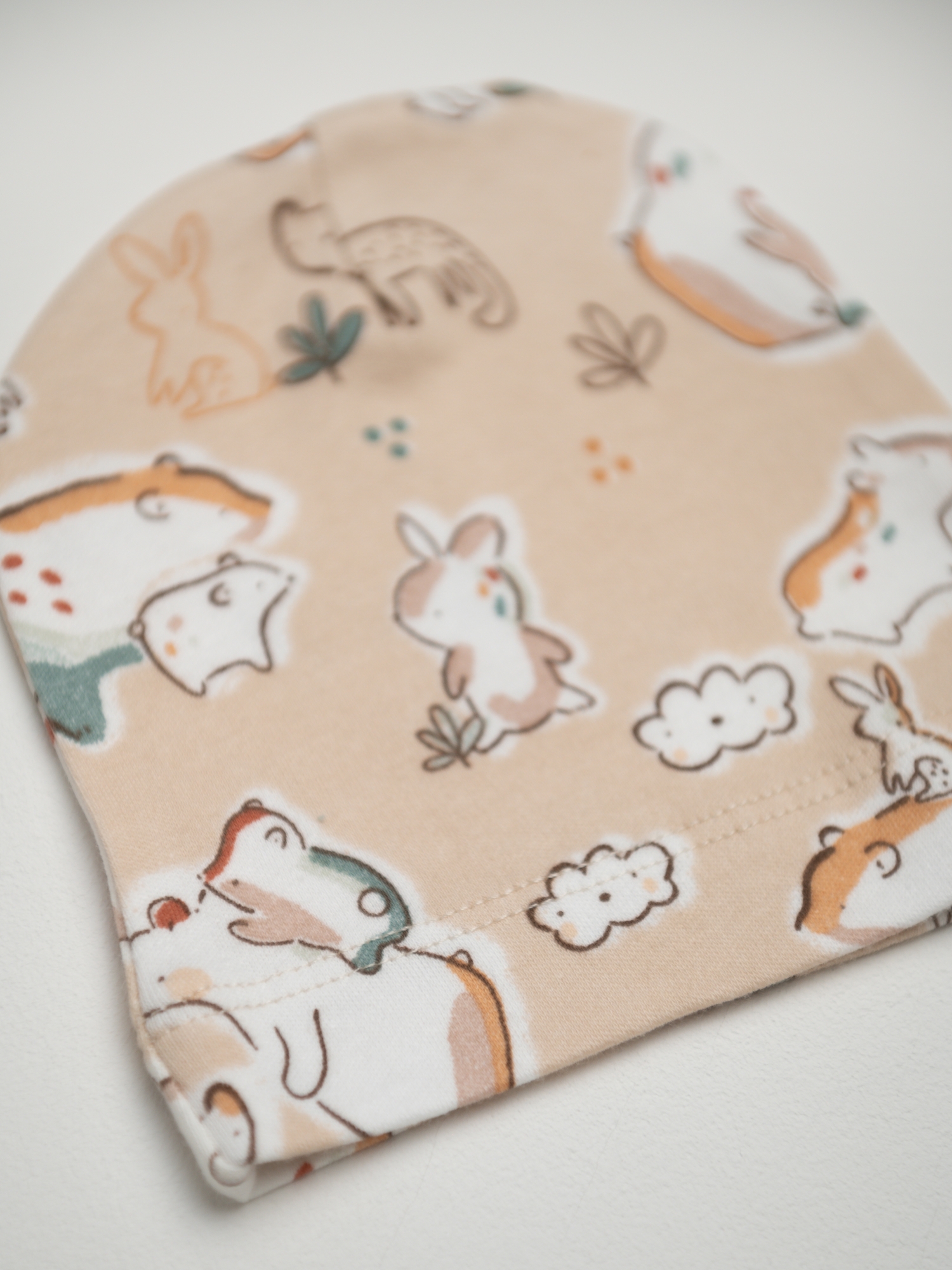 Шапка ясельная (44, Бежевый)