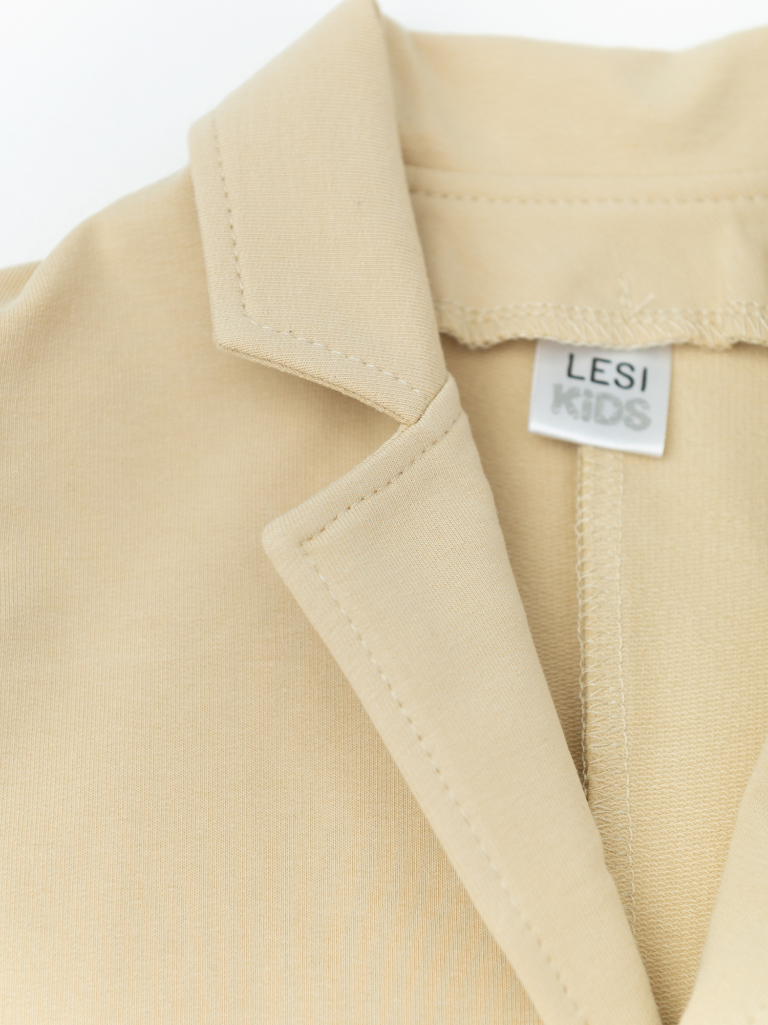 Жакет для мальчика (104/30, бежевый)