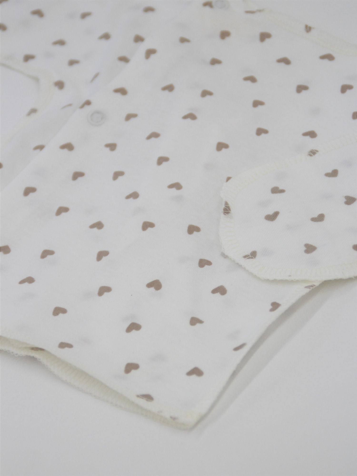 Распашонка для новорожденных комплект 2 шт (56/18 Молочный)