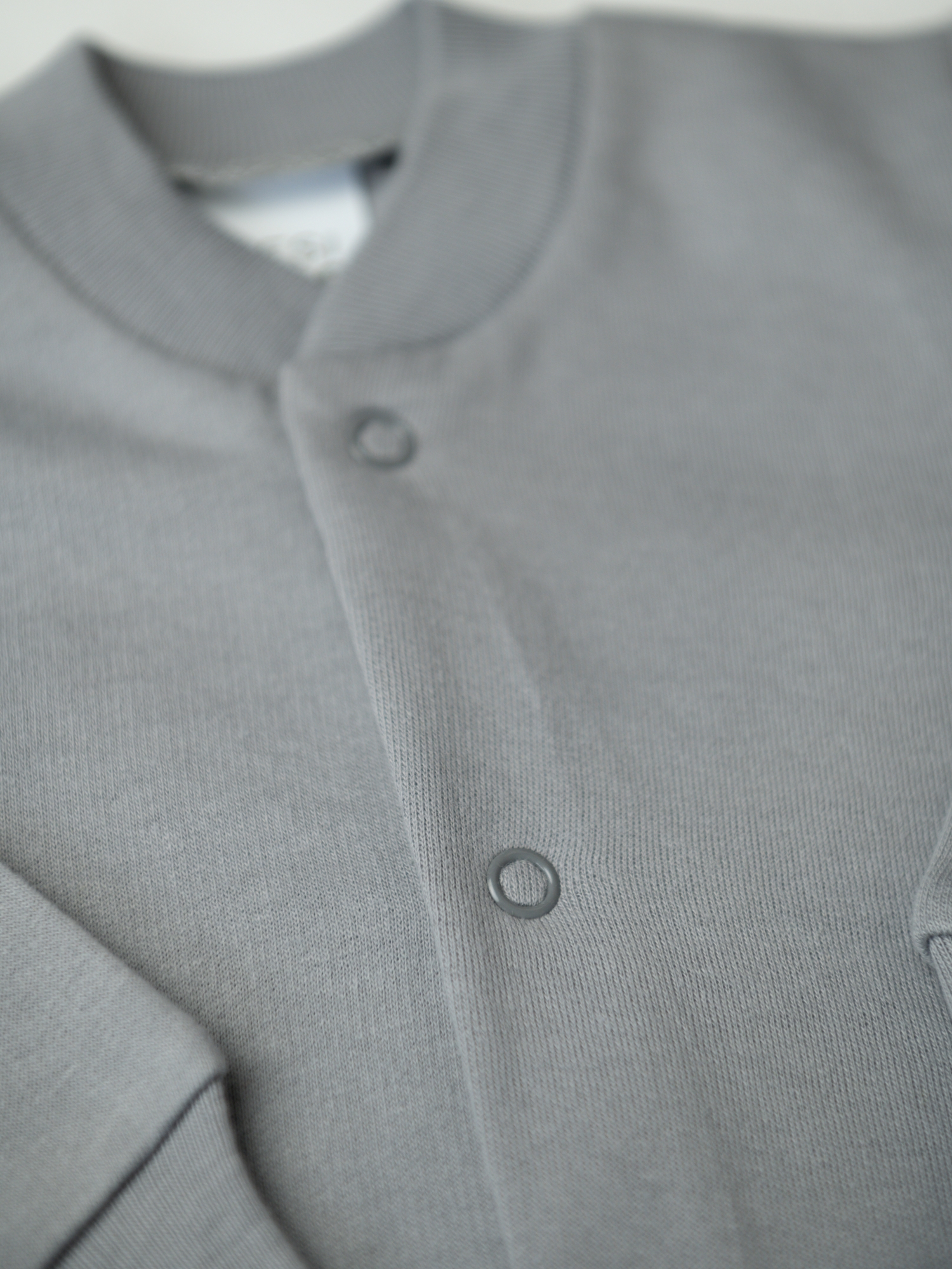 Комбинезон для малыша утеплённый хлопковый (80/24, Серый)