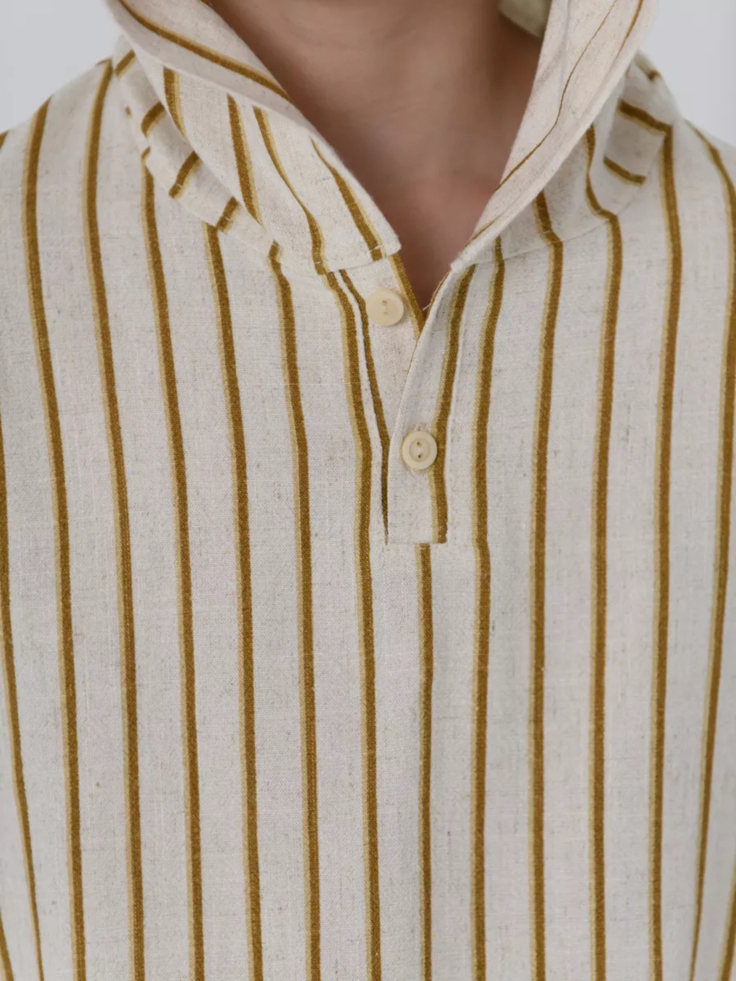 Туника с капюшоном  (104/30, корич/беж)