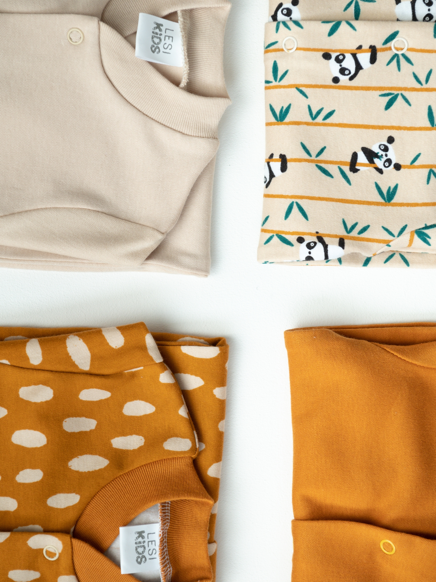 Комбинезон для малыша (86/26, Беж/Панда)