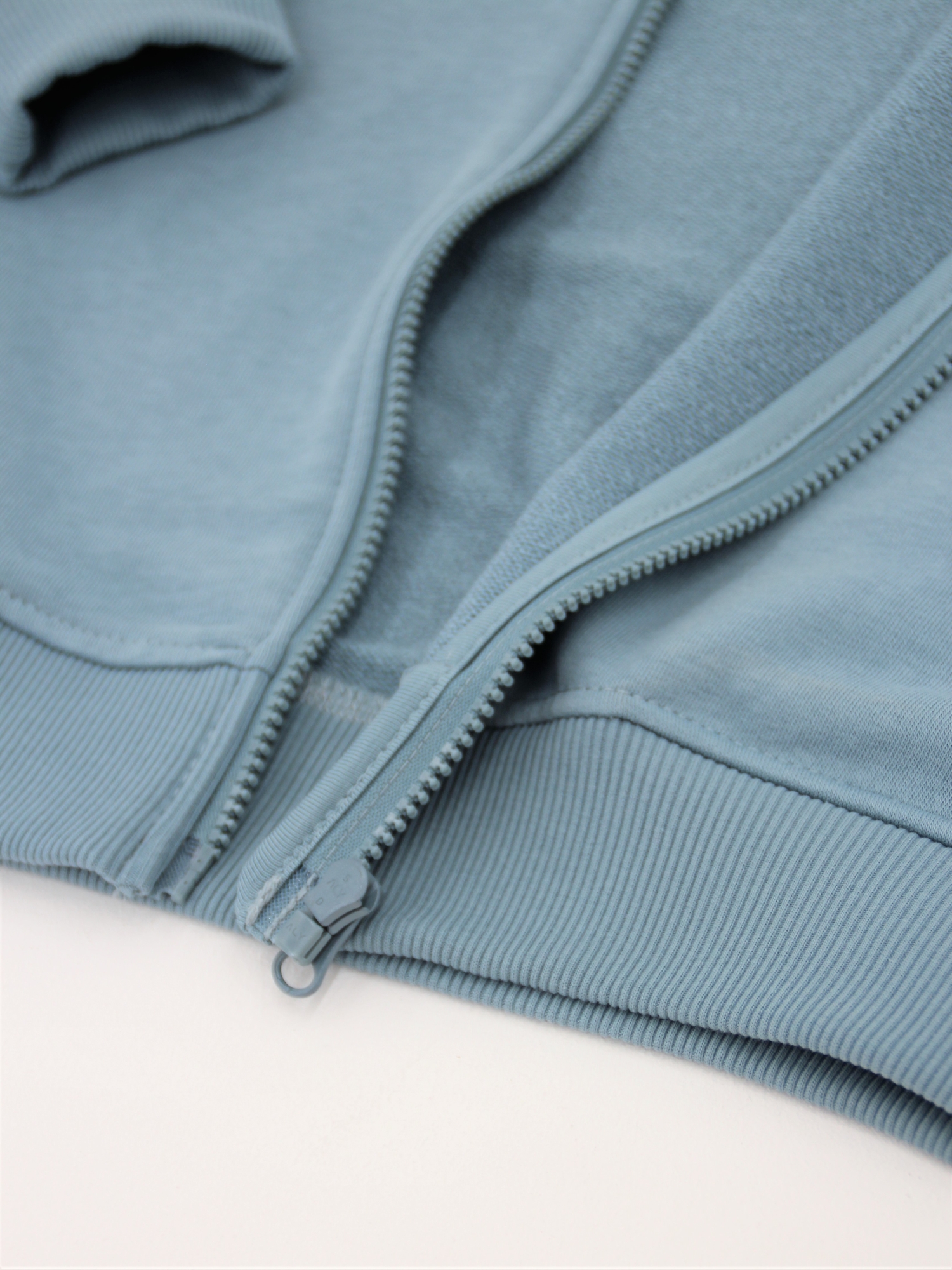 Худи детский на молнии (Голубой 134/34)